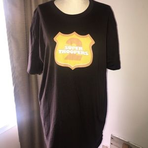 SUPER TROOPERS 2 (2018) Xl Official Movie Promo T-Shirt Size